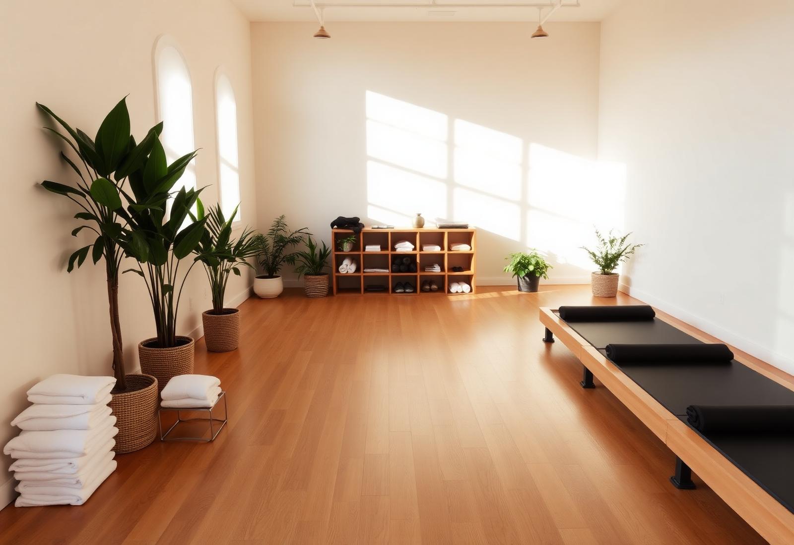 Interior of The Pilates Workshop studio